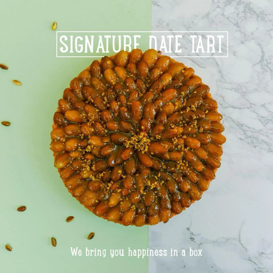 Creamy Fresh Date Tart Medium