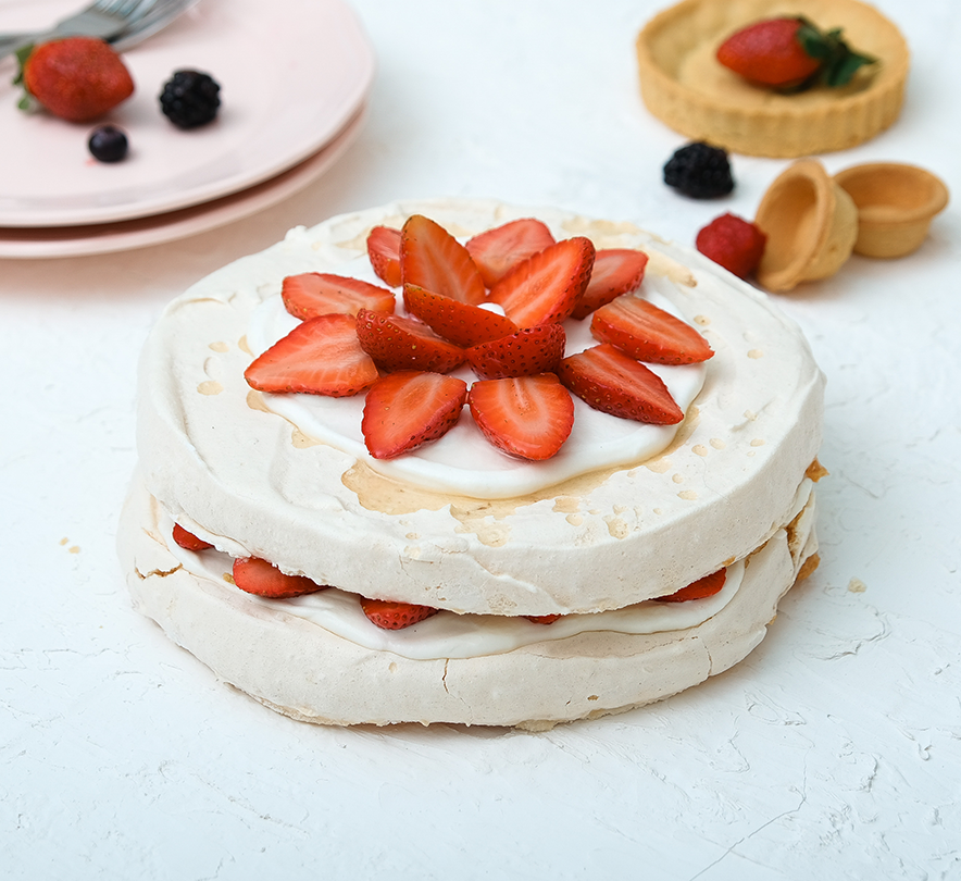 Strawberry Pavlova